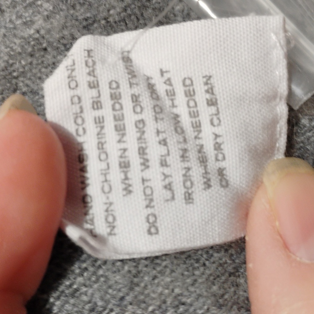 SALE! NWOT Duffy Cashmere Sweater Sz.XS Has A Flaw SEE Pictures (BX13) - Picture 8 of 11